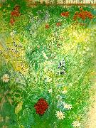 Carl Larsson blommor-sommarblommor France oil painting artist